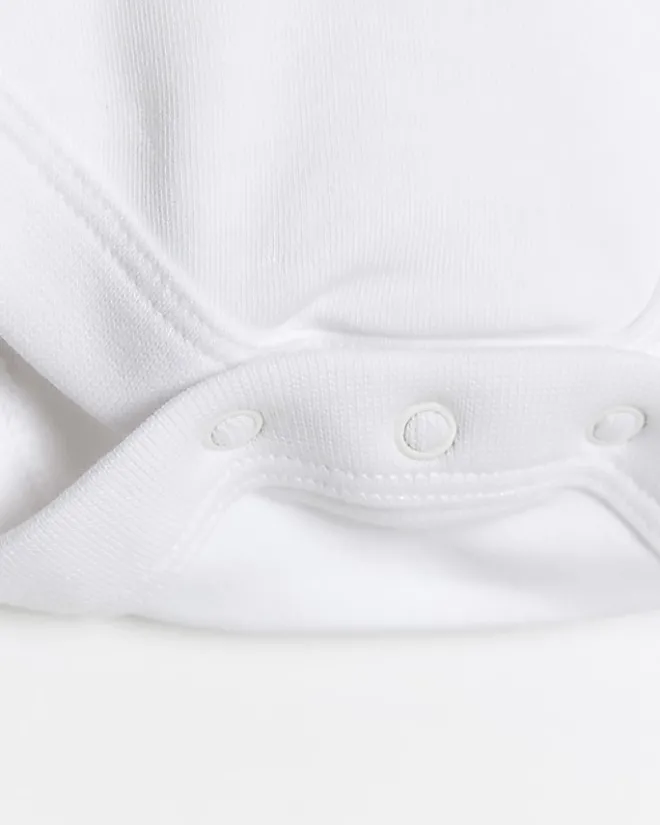 River Island Baby girls broderie bodysuit White Best