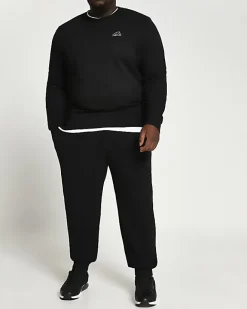 River Island Big & Tall RI slim fit joggers Black Discount