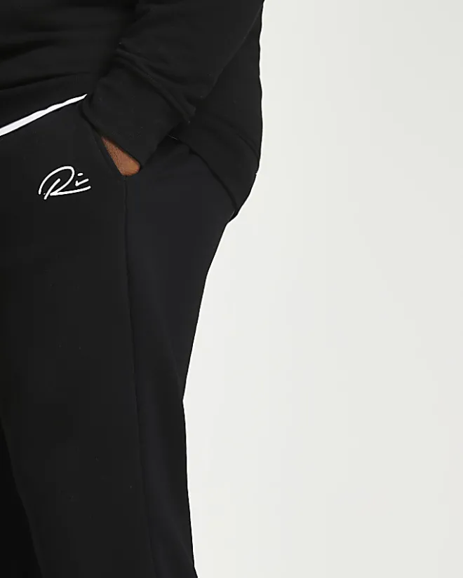 River Island Big & Tall RI slim fit joggers Black Discount