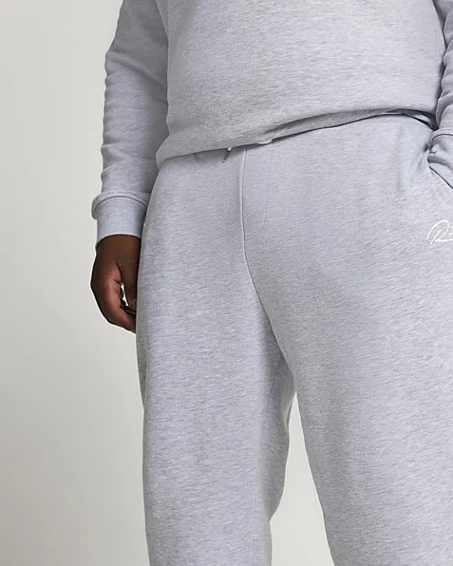 River Island Big & Tall RI slim fit joggers Grey Online