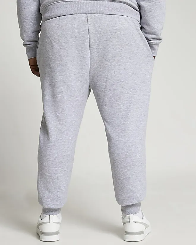 River Island Big & Tall RI slim fit joggers Grey Online