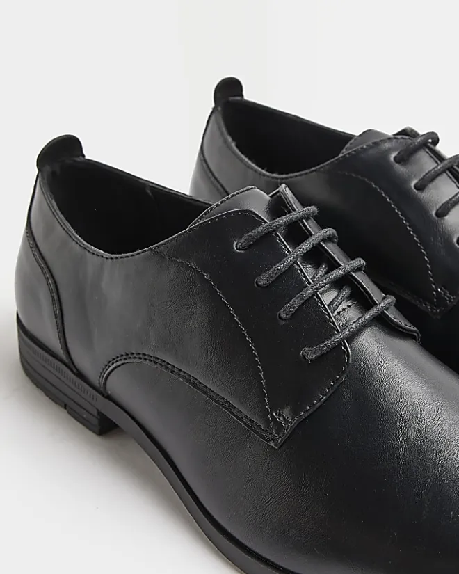 River Island derby shoes Black Online