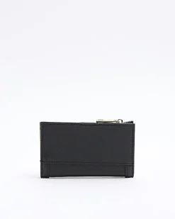 River Island embossed monogram mini purse Black Online