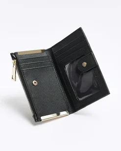 River Island embossed RI card holder Black Best