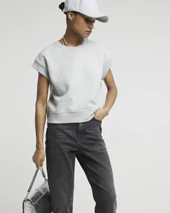 River Island high waisted mom sculpt jeans Black Best