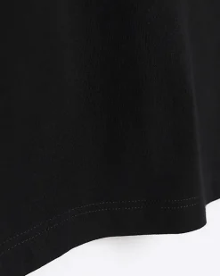 River Island muscle fit t-shirt Black Online