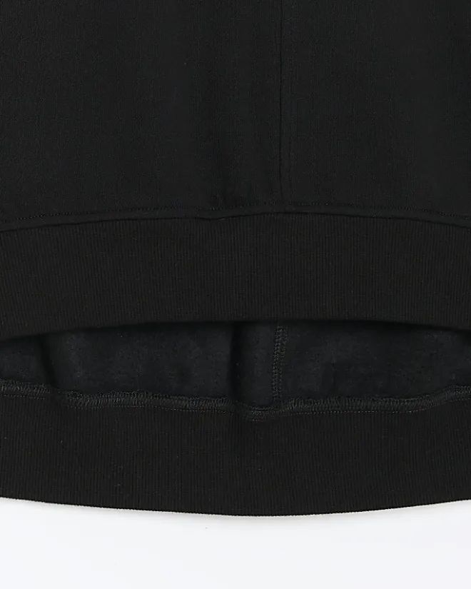 River Island oversized sweatshirt Black Hot