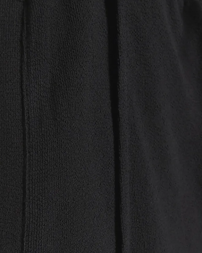 River Island regular fit textured smart shorts Black Hot