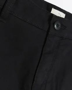 River Island regular fit utility cargo trousers Black Fashion