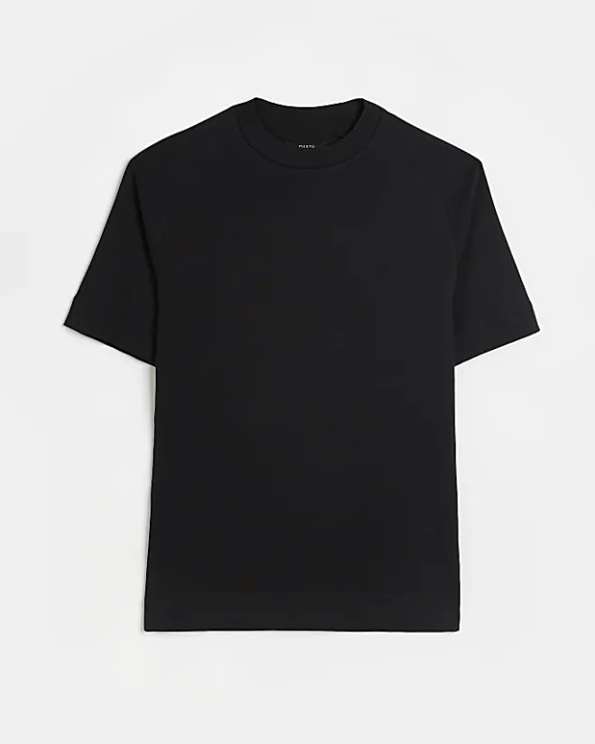 River Island RI Studio Muscle fit t-shirt Black Outlet