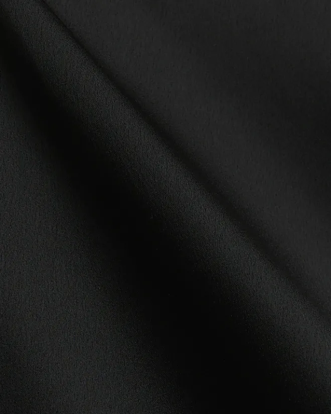 River Island satin maxi skirt Black Online
