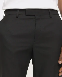 River Island skinny fit twill suit trousers Black Discount