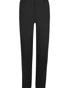 River Island slim fit smart trousers Black Sale