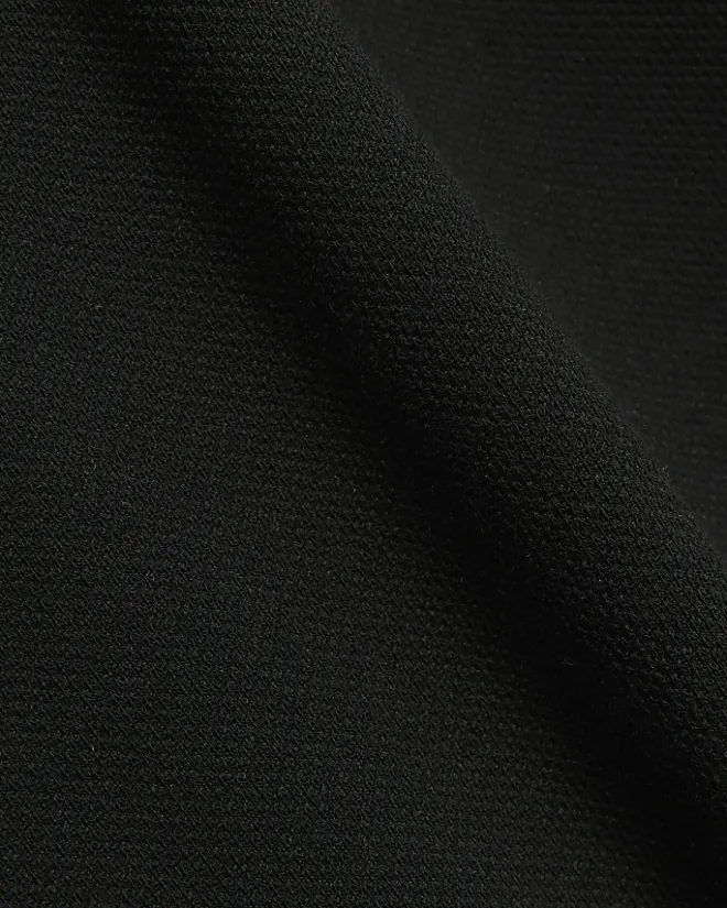 River Island slim fit textured smart joggers Black Hot