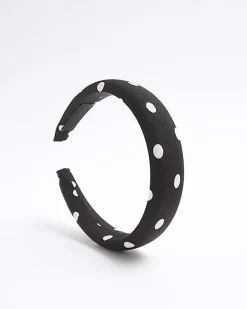 River Island Spot Head band Black Best
