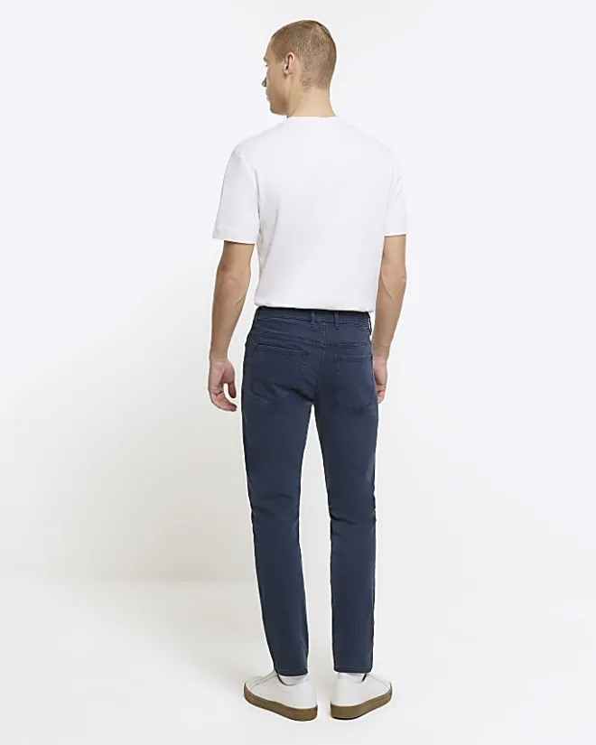 River Island skinny fit jeans Blue Clearance
