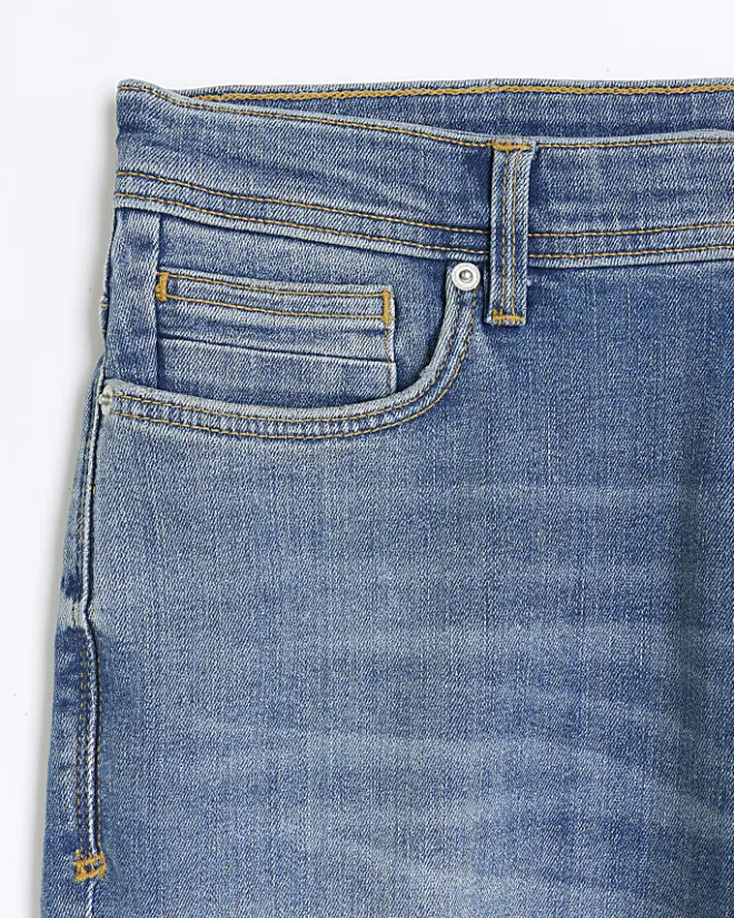 River Island skinny fit jeans Blue Hot