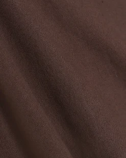 River Island button up sleeveless top with linen Brown Online