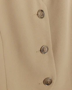 River Island Girls beige waistcoat Stone Hot
