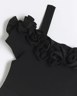 River Island Girls corsage jumpsuit Black Best