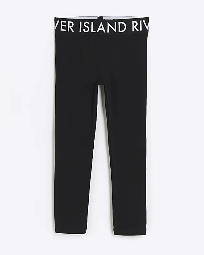 River Island Girls RI leggings 3 pack Black Online