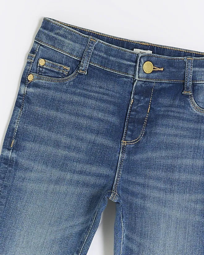 River Island Girls Molly Skinny Fit Jeans Blue Best