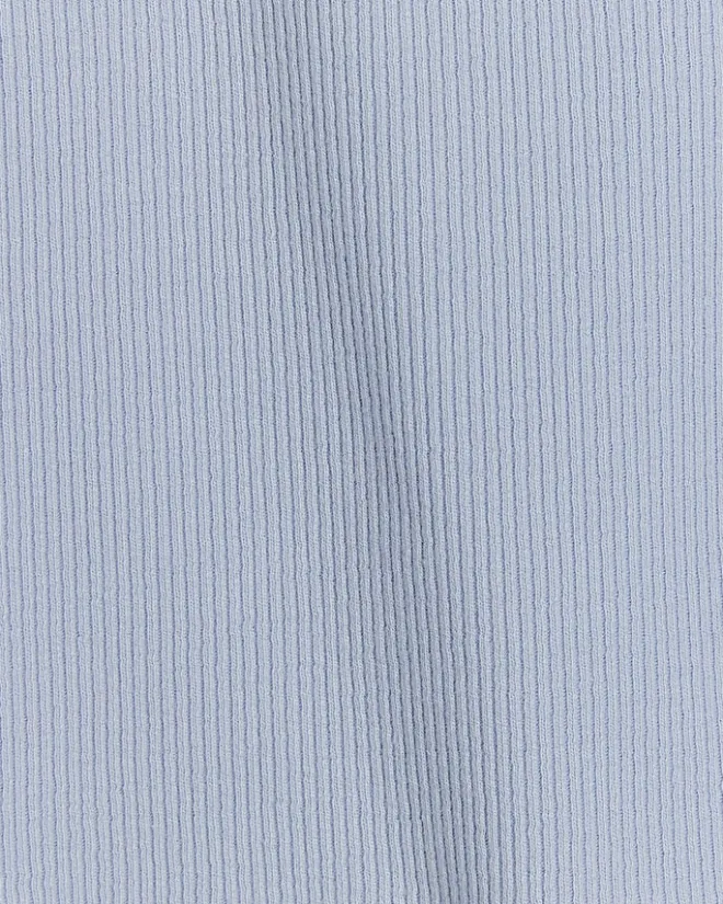 River Island Girls rib high neck tank top Blue Fashion
