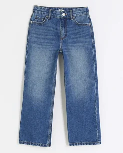 River Island Girls straight leg jeans Blue Fashion