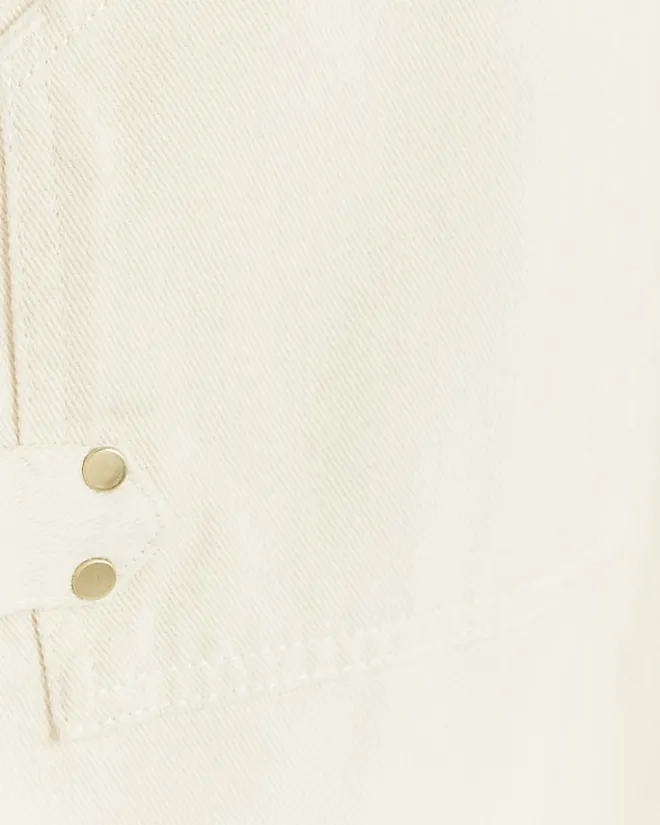 River Island Girls pinafore dress Cream Fashion