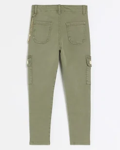 River Island Girls cargo jeans Khaki Best