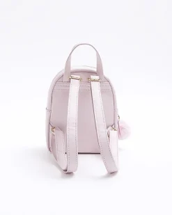 River Island Girls quilted ombre backpack Pink Clearance