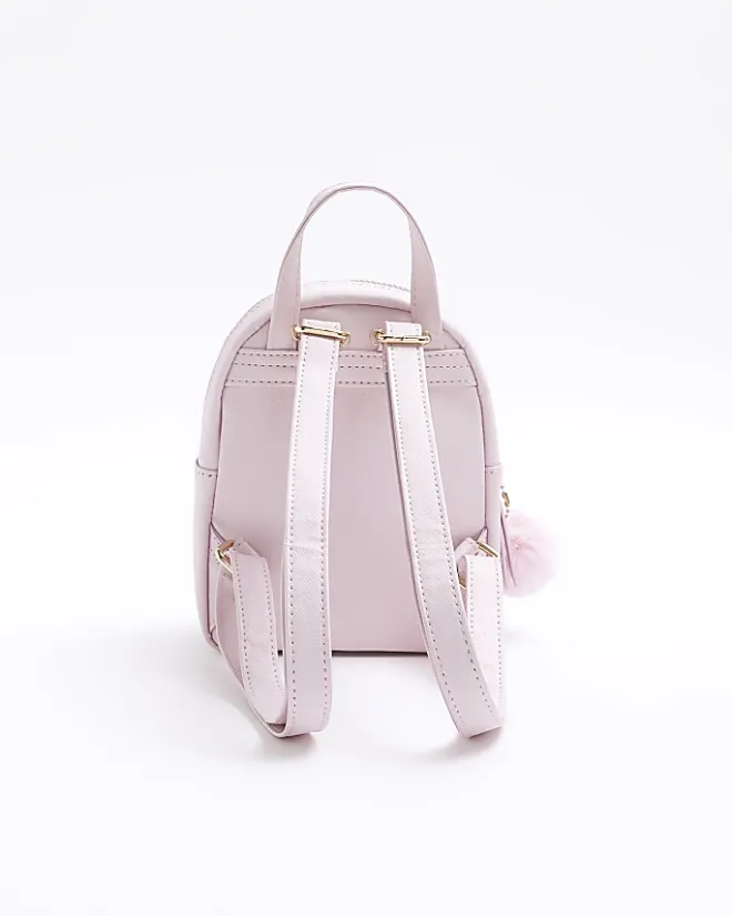 River Island Girls quilted ombre backpack Pink Clearance