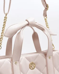 River Island Girls quilted shopper bag Pink Best