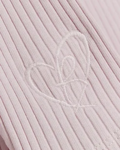 River Island Girls rib zip up sweatshirt set Pink Fashion