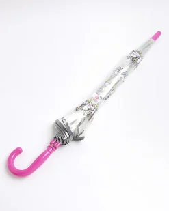 River Island Girls Unicorn Umbrella Pink Outlet