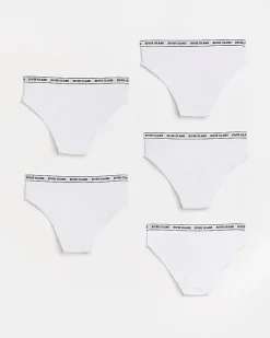 River Island Girls RI brief 5 pack White Clearance