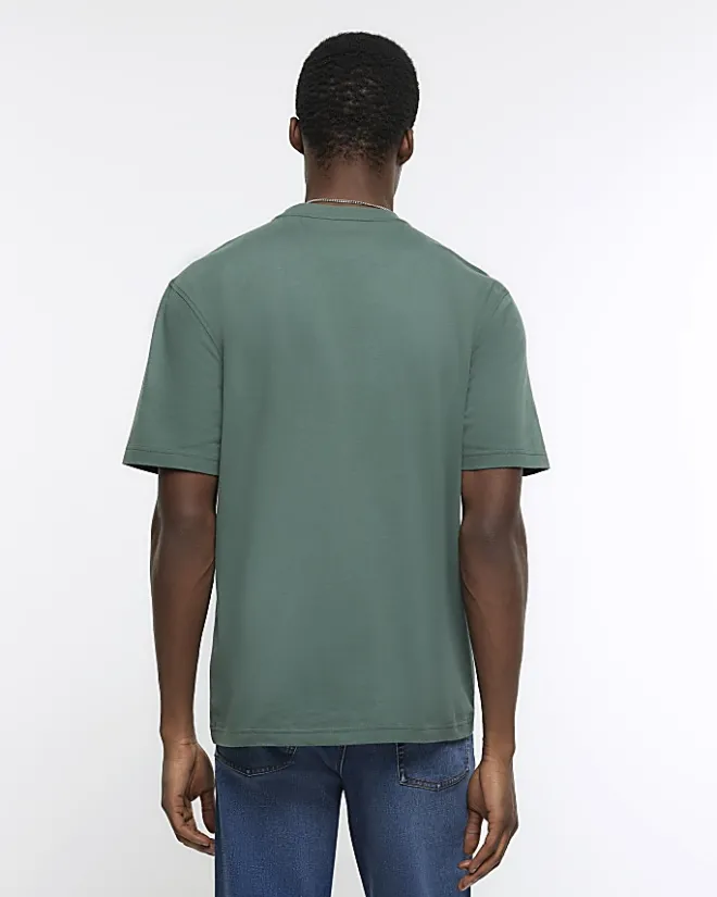 River Island regular fit t-shirt Green New
