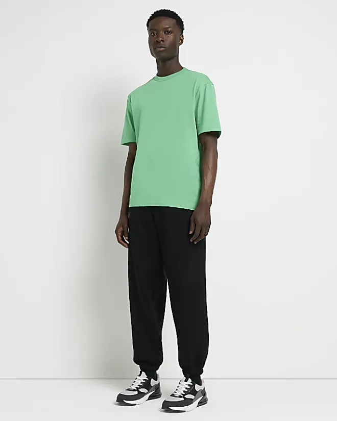 River Island Regular fit t-shirt Green Outlet