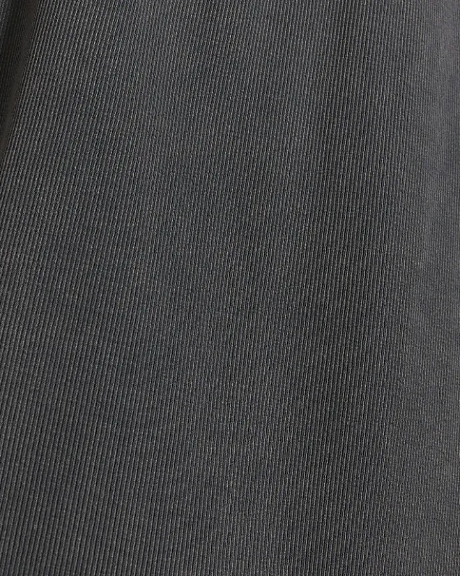 River Island Dark Pencil Jersey Maxi Skirt Grey Outlet