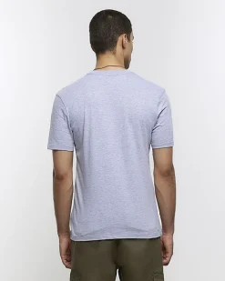 River Island regular fit t-shirt Grey New