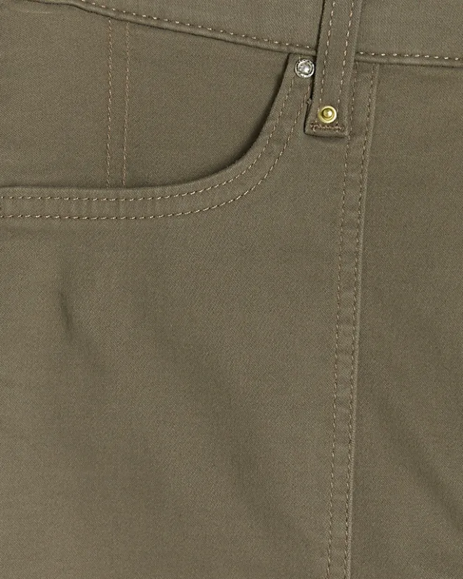 River Island high waisted skinny jeans Khaki Discount