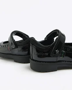River Island Mini girls Kickers star embossed shoes Black Discount