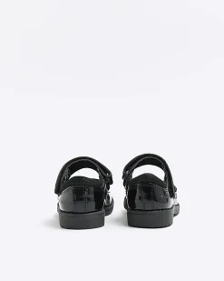 River Island Mini girls Kickers star embossed shoes Black Discount