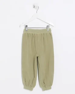River Island Mini girls lyocell cuffed joggers Green Fashion