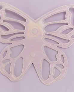 River Island Mini Girls Lilac Butterfly Frill Swimsuit Purple Sale