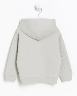 River Island Mini Hoodie Stone Clearance