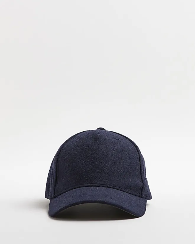 River Island RI Cap Navy Online