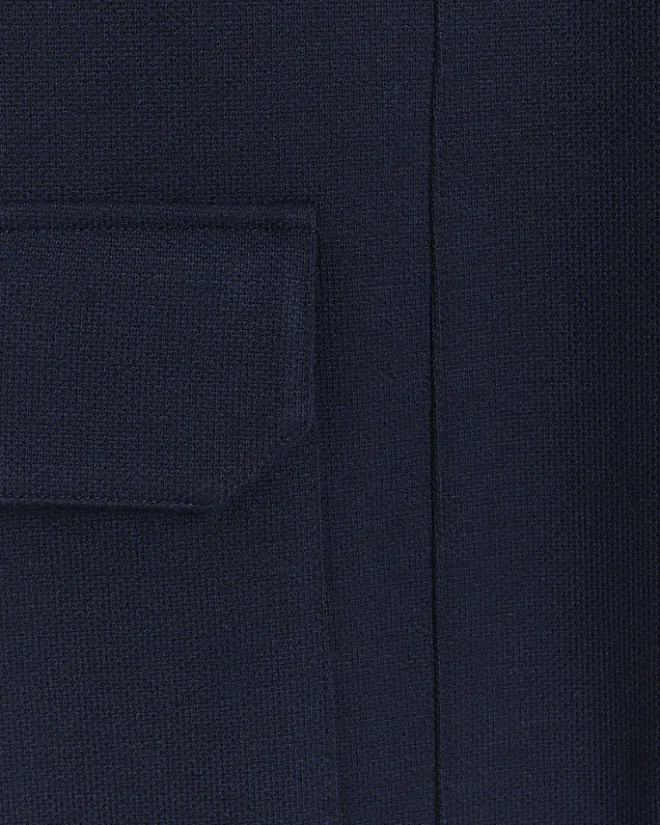 River Island slim fit smart cargo joggers Navy Sale