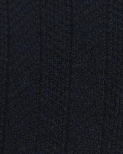 River Island slim fit wool blend crew jumper Navy Clearance