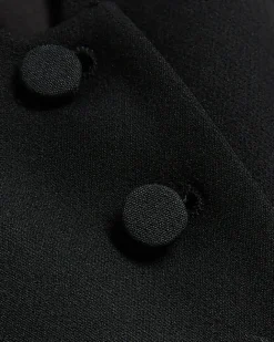 River Island Petite button front waistcoat Black Best